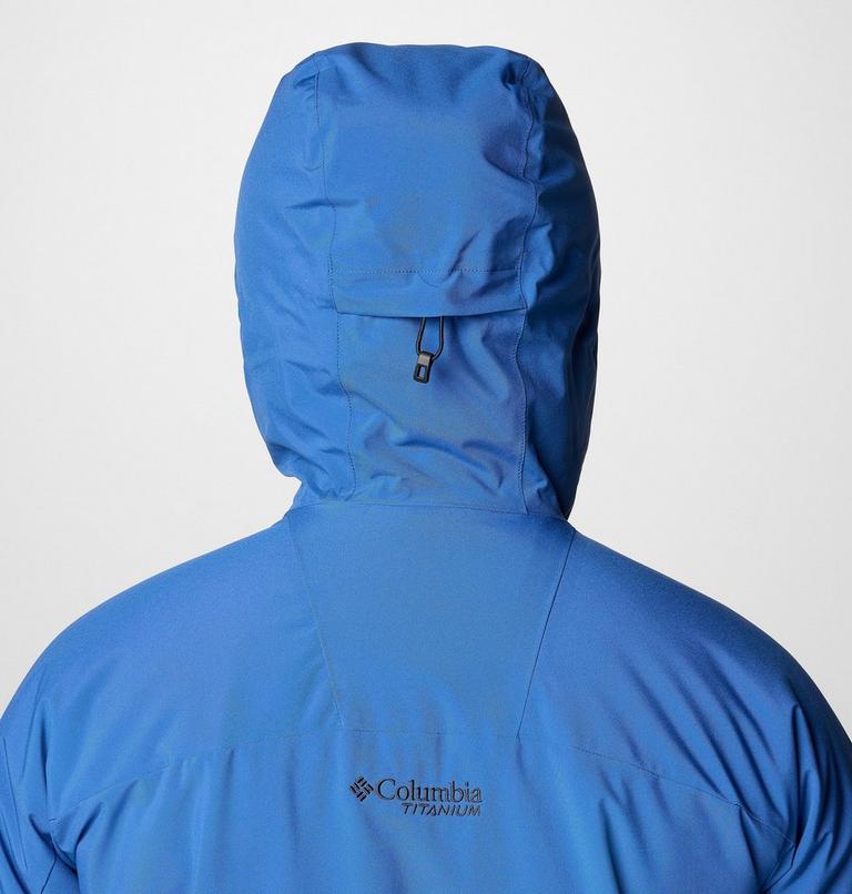 Chaqueta de esquí impermeable Winter District III para hombre, Color: Mountain Blue, Black, image 8