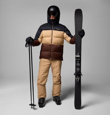 Veste de Ski Isolée Slope Style Homme, Color: Black, Canoe, Tobacco, image 10