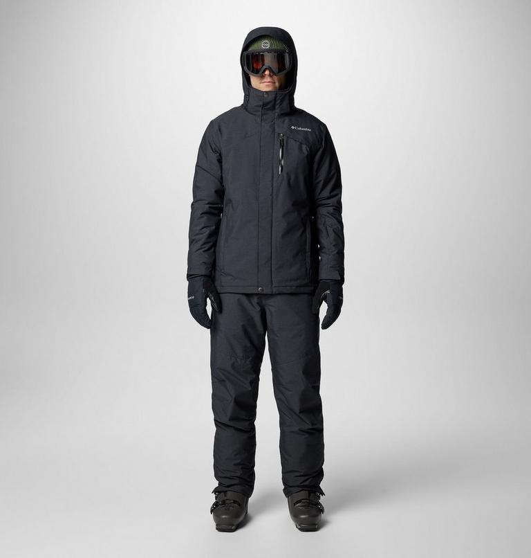 Men's Last Tracks II Ski Jacket, Color: Black Melange, image 3