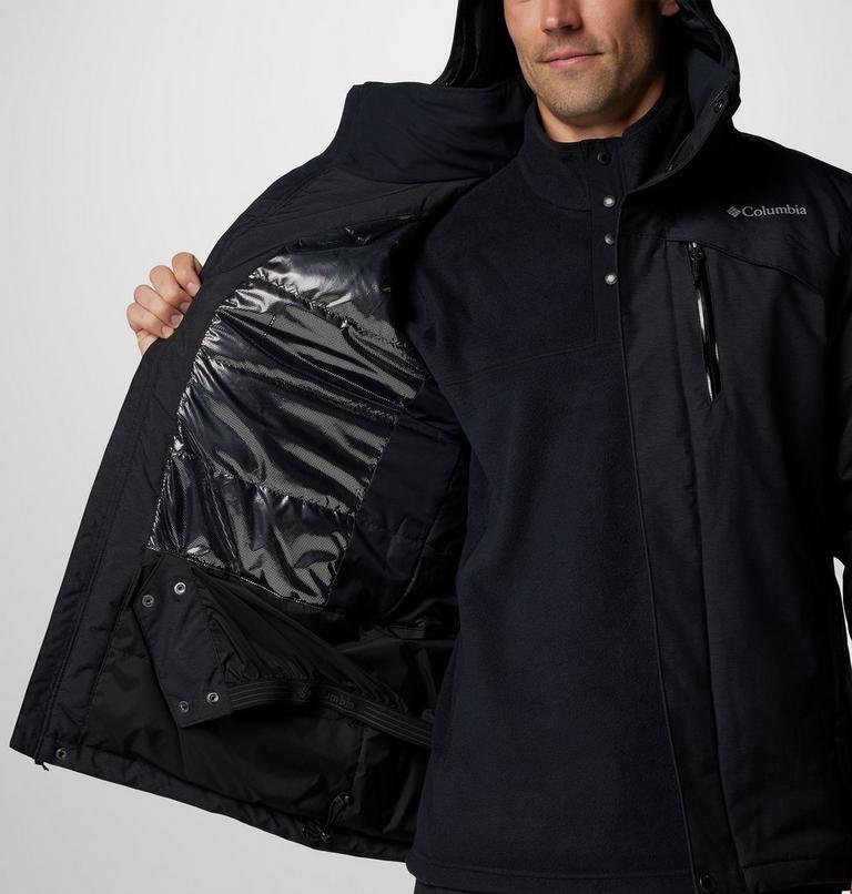 Men's Last Tracks II Ski Jacket, Color: Black Melange, image 6