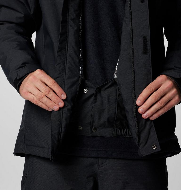 Men's Last Tracks II Ski Jacket, Color: Black Melange, image 7