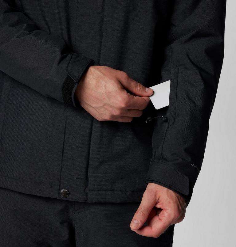 Men's Last Tracks II Ski Jacket, Color: Black Melange, image 11