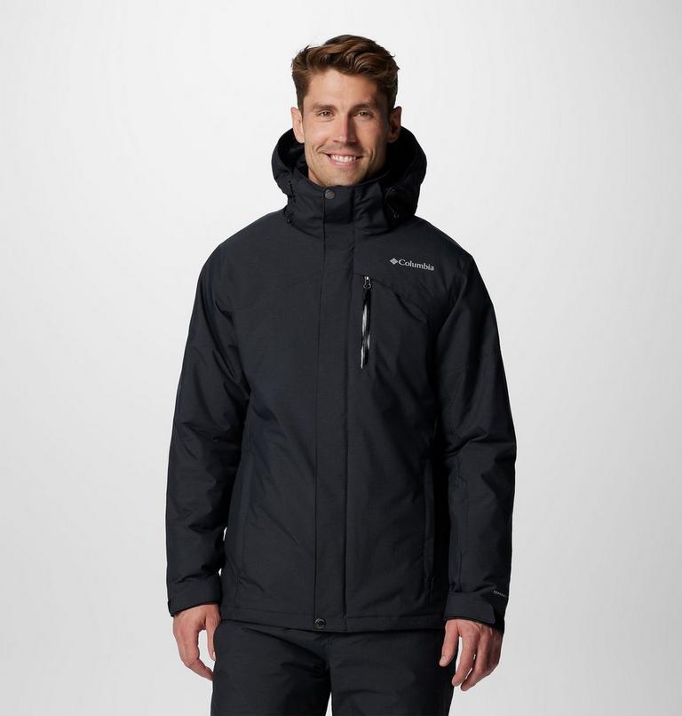 Men's Last Tracks II Ski Jacket, Color: Black Melange, image 1