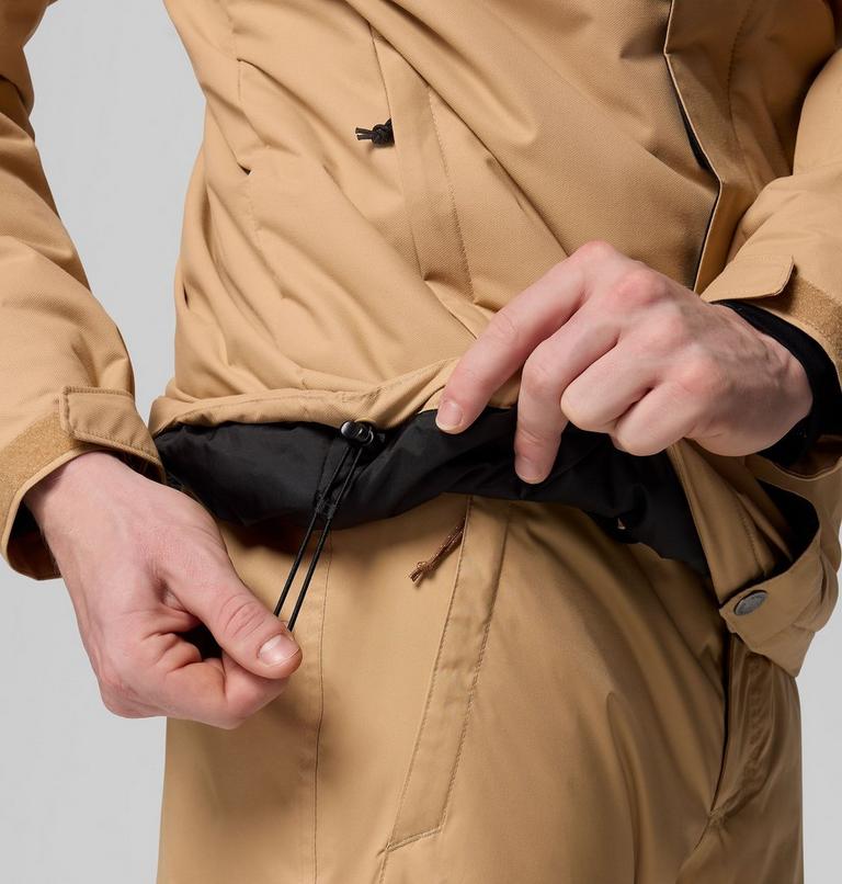 Men's Last Tracks II Ski Jacket, Color: Canoe, Black, image 9
