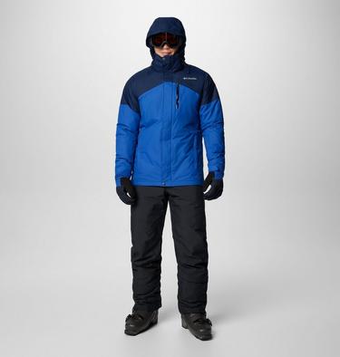 Men's Last Tracks II Ski Jacket, Color: Mountain Blue, Collegiate Navy, image 19