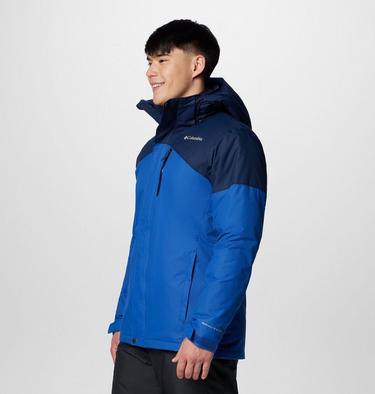 Men's Last Tracks II Ski Jacket, Color: Mountain Blue, Collegiate Navy, image 20