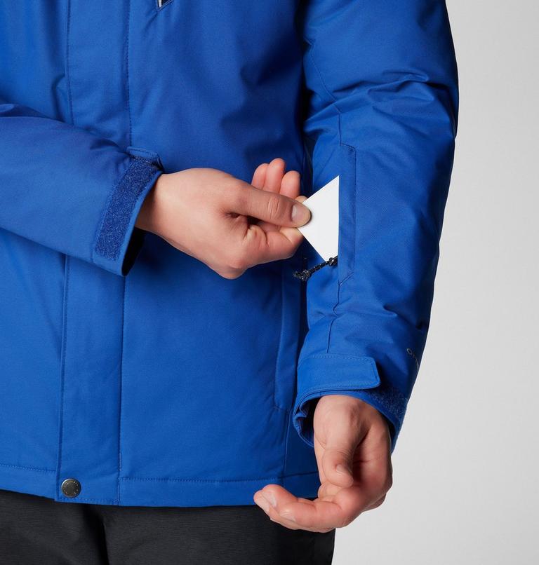 Men's Last Tracks II Ski Jacket, Color: Mountain Blue, Collegiate Navy, image 7
