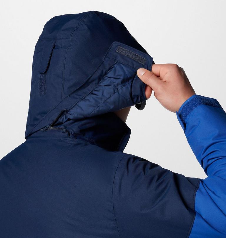 Men's Last Tracks II Ski Jacket, Color: Mountain Blue, Collegiate Navy, image 9