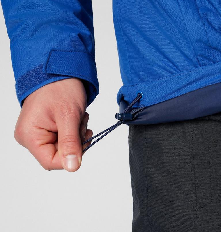 Men's Last Tracks II Ski Jacket, Color: Mountain Blue, Collegiate Navy, image 11