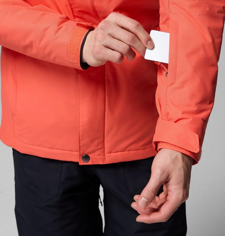 Men's Last Tracks II Ski Jacket, Color: Zing, Black, image 8