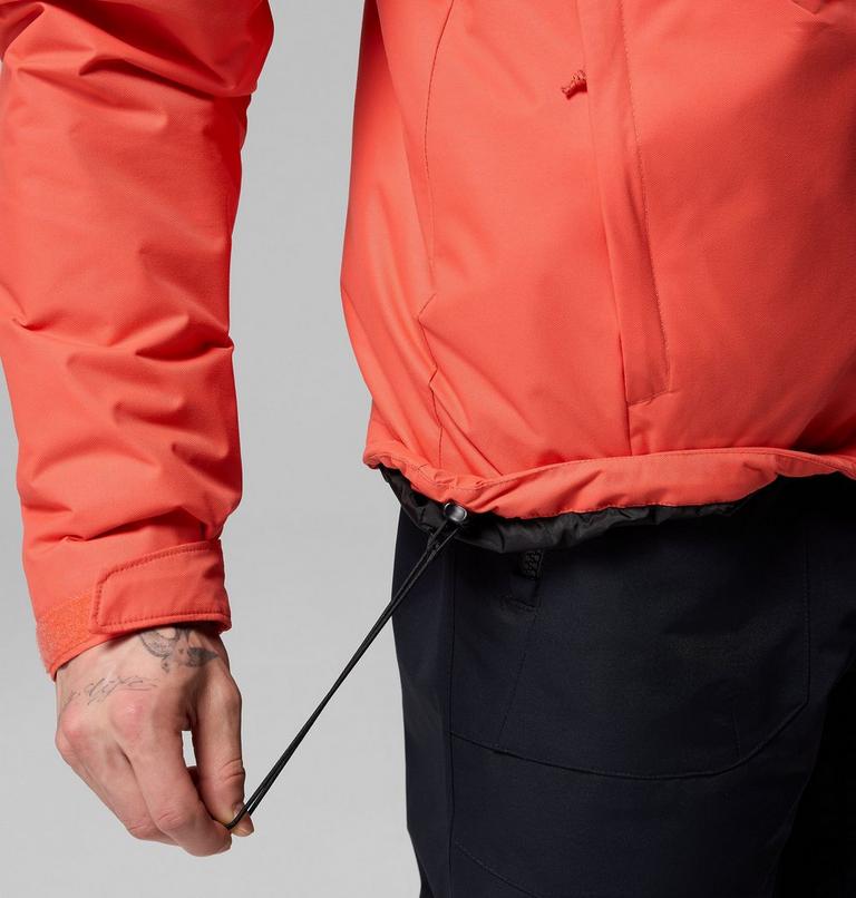 Men's Last Tracks II Ski Jacket, Color: Zing, Black, image 9