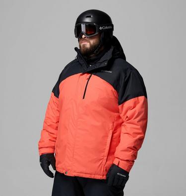 Veste de Ski Isolée Imperméable Last Tracks II Homme - Grande Taille, Color: Zing, Black, image 4