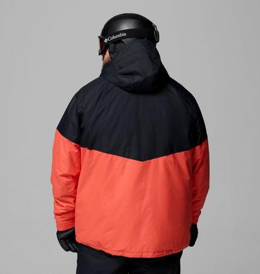 Veste de Ski Isolée Imperméable Last Tracks II Homme - Grande Taille, Color: Zing, Black, image 3