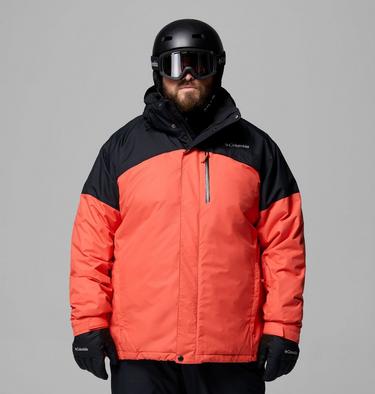 Veste de Ski Isolée Imperméable Last Tracks II Homme - Grande Taille, Color: Zing, Black, image 1