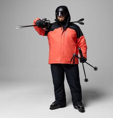 Veste de Ski Isolée Imperméable Last Tracks II Homme - Grande Taille, Color: Zing, Black, image 2