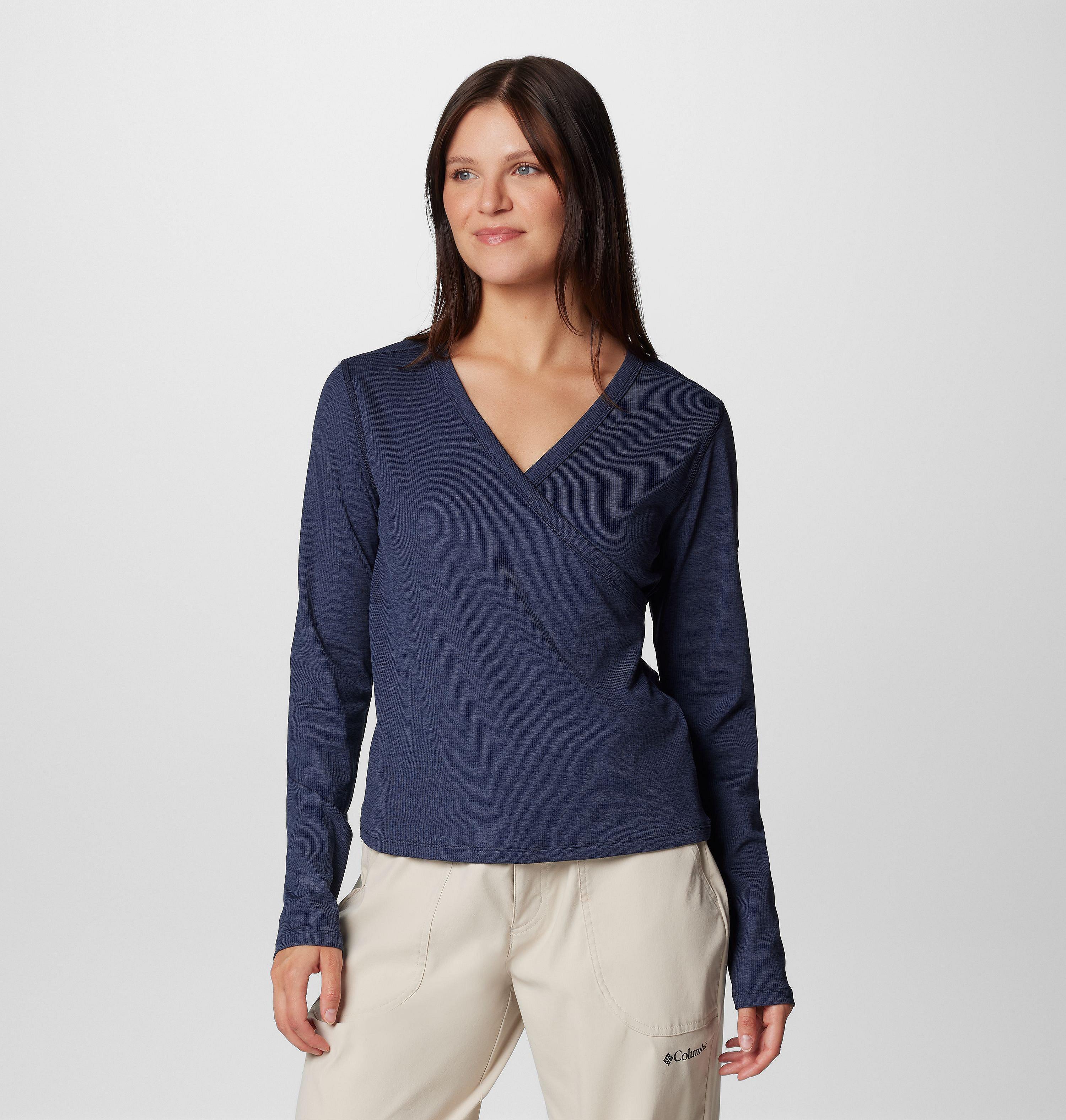 Women's Boundless™ Days Knit V-Neck Long Sleeve Shirt | 464 | XXL 4