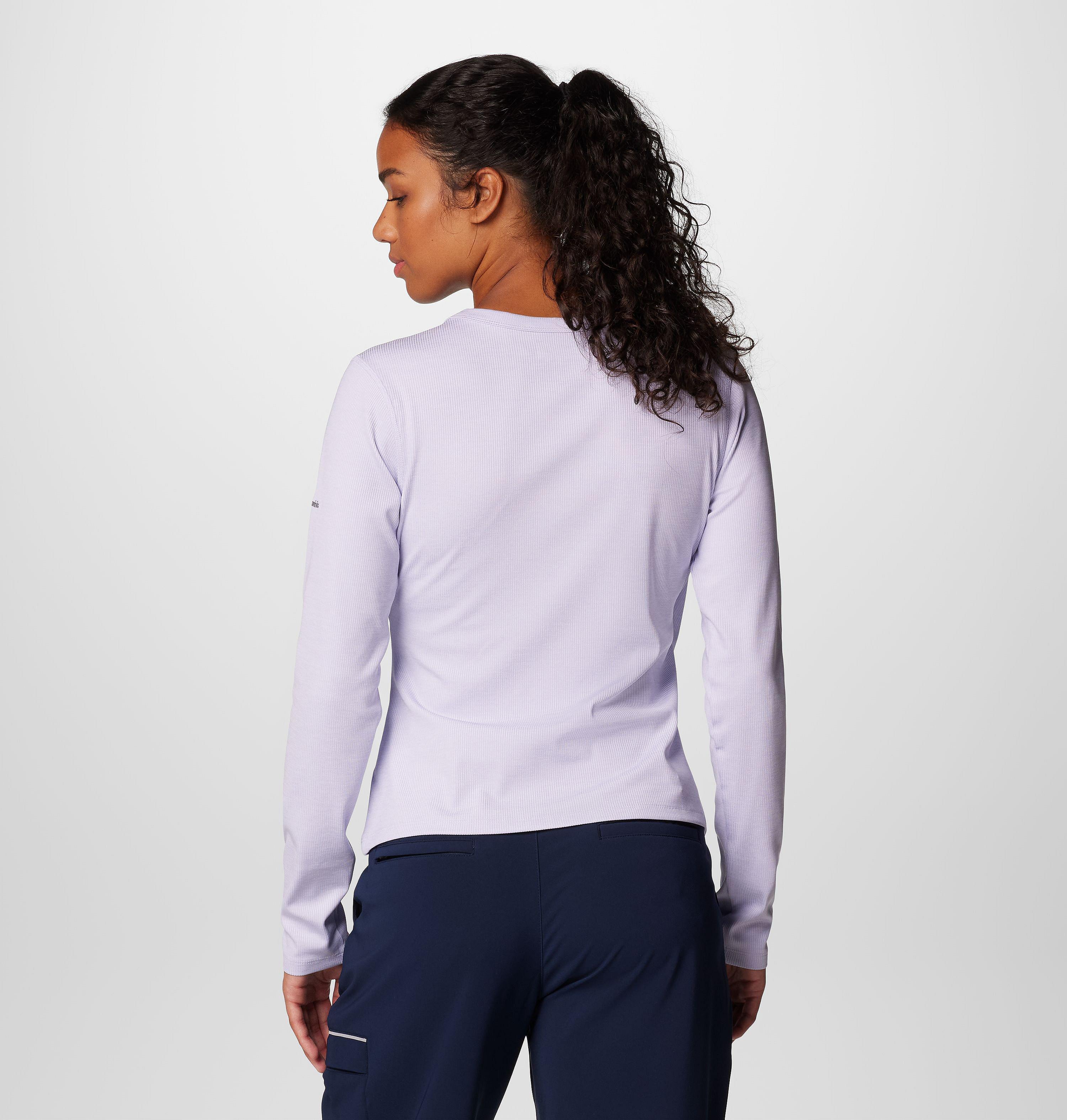Women's Boundless Days Knit V-Neck Long Sleeve Shirt 2