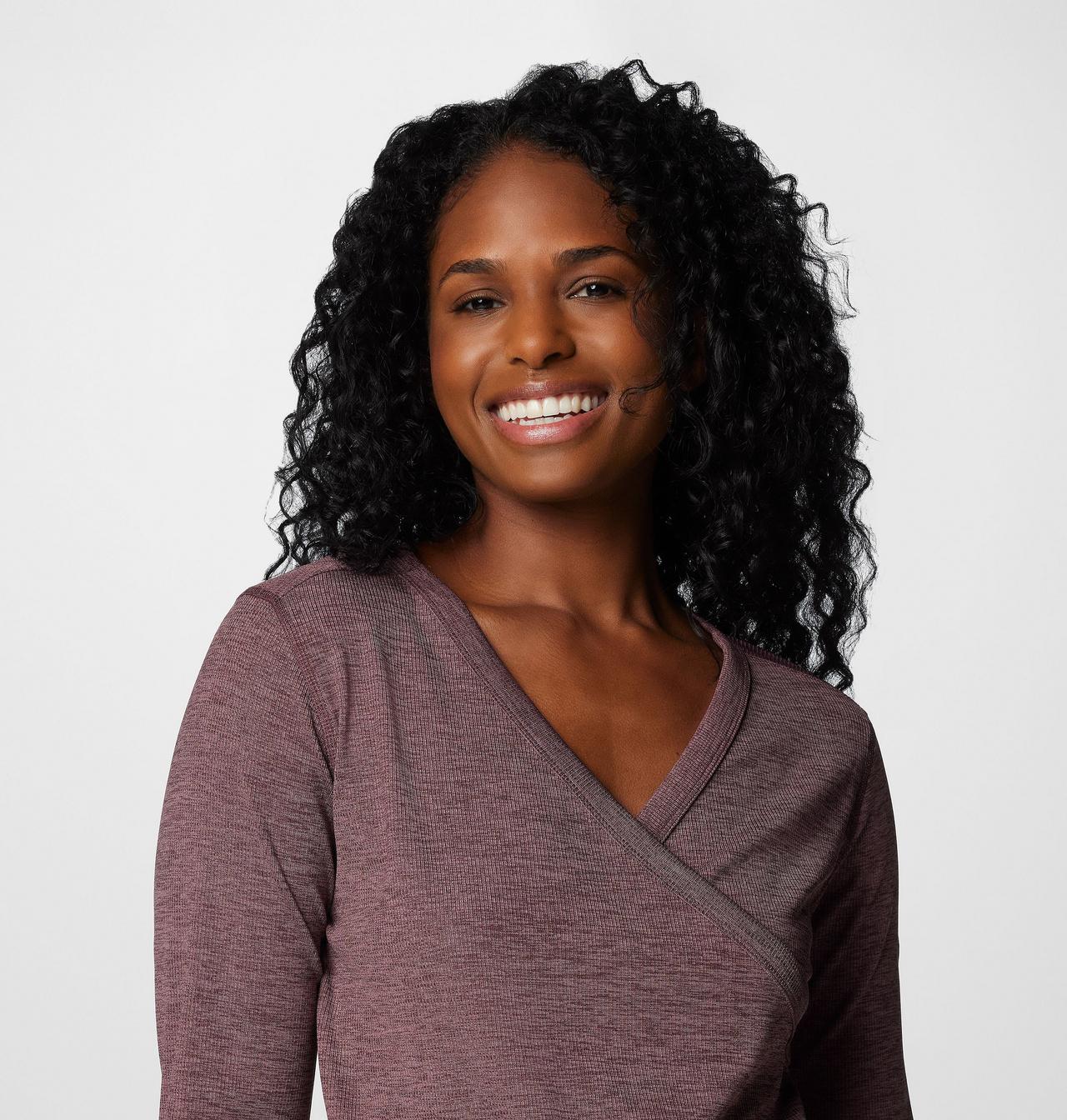 Women's Boundless™ Days Knit V-Neck Long Sleeve Shirt 5