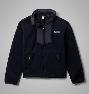 Youth Sequoia Grove Fleece Jacket, Color: Black, image 9