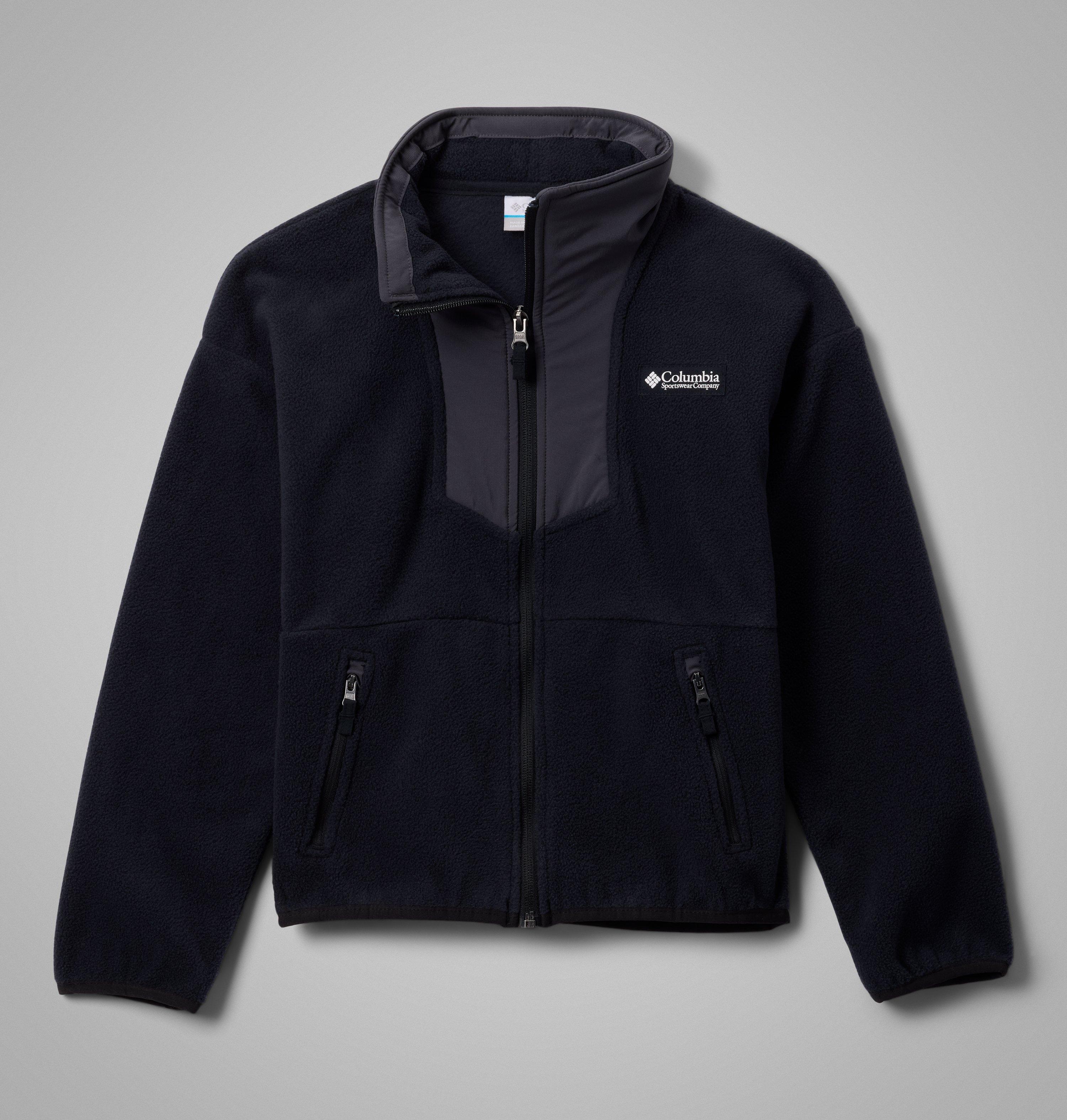 Columbia Sportswear Unisex Black Columbia - Youth Sequoia Grove™ Fleece Jacket - Junior Xxs Size (4-5 Years)