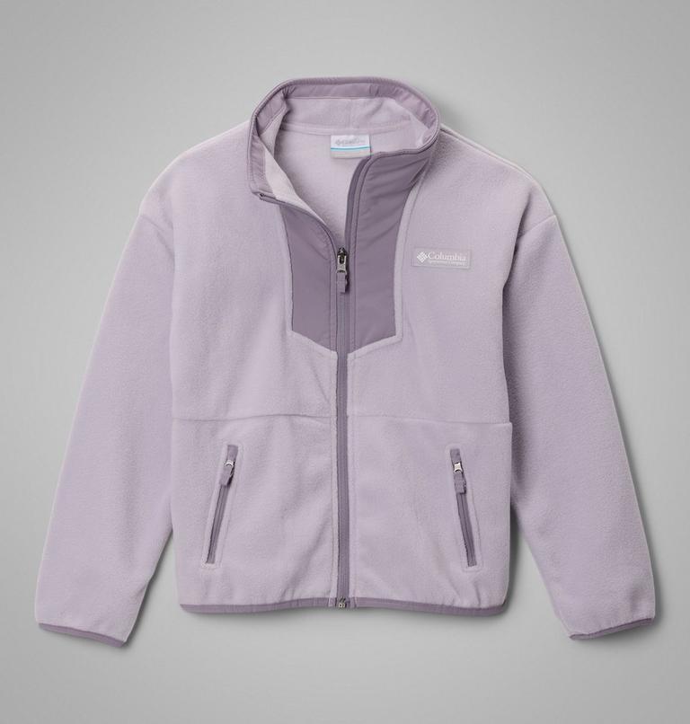 Youth Sequoia Grove Fleece Jacket, Color: Lavender Pearl, Shale Purple, image 1