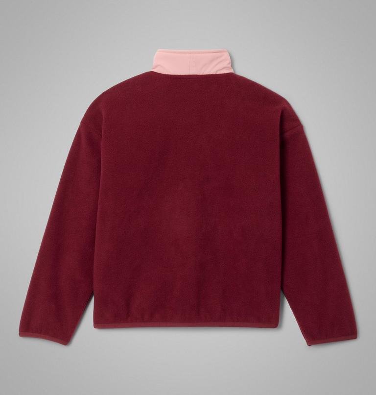 Sequoia Grove Full Zip Fleece, Color: Rich Wine, Eraser Pink, image 2