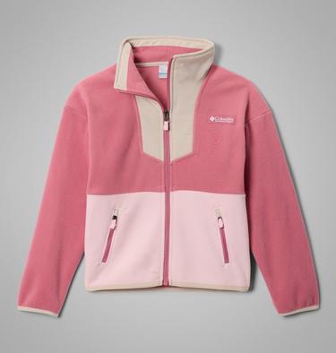 Sequoia Grove Full Zip Fleece, Color: Rosette, Dark Stone, Satin Pink, image 3