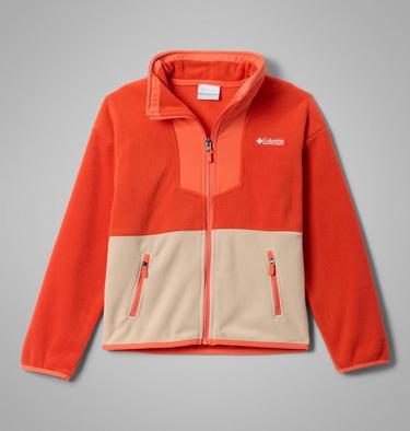 Sequoia Grove Full Zip Fleece, Color: Super Sonic, Zing, Ancient Fossil, image 7