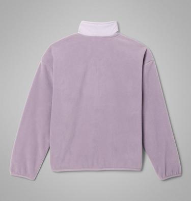 Youth Sequoia Grove Half Zip Fleece, Color: Shale Purple, Lavender Pearl, image 8