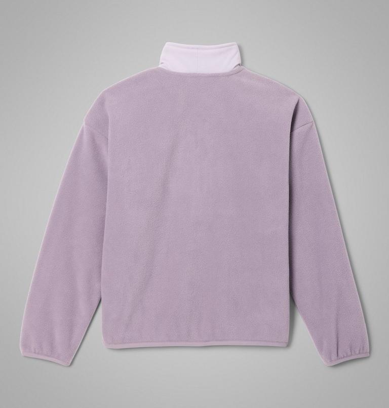 Youth Sequoia Grove Half Zip Fleece, Color: Shale Purple, Lavender Pearl, image 2