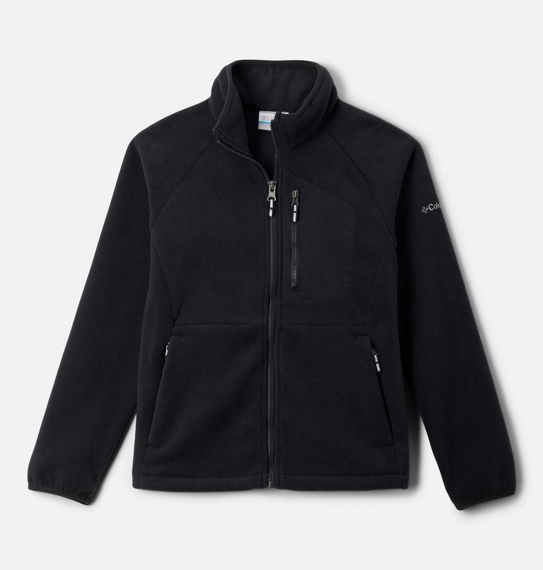 Youth Fast Trek IV Fleece Jacket, Color: Black, image 1