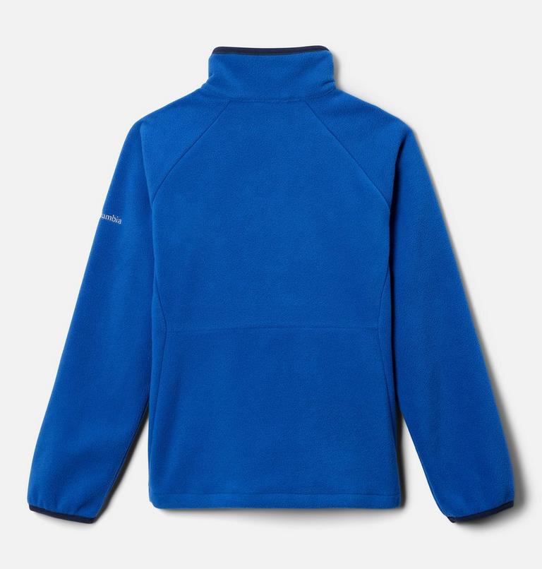 Fast Trek IV Fleece Full Zip, Color: Mountain Blue, Collegiate Navy, image 2