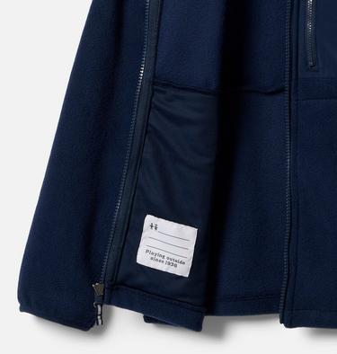 Youth Fast Trek IV Fleece Jacket, Color: Collegiate Navy, image 21