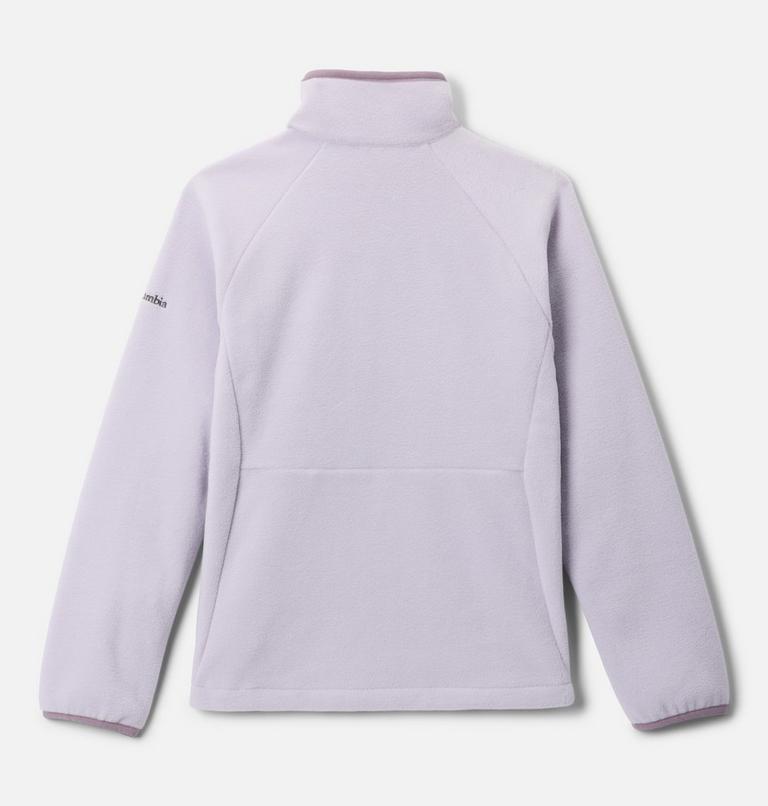 Youth Fast Trek IV Fleece Jacket, Color: Lavender Pearl, Shale Purple, image 2