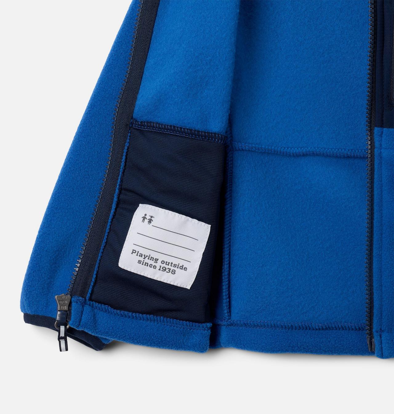 Tout-petit Manteau en laine polaire à fermeture éclair complète Trek™ IV 3