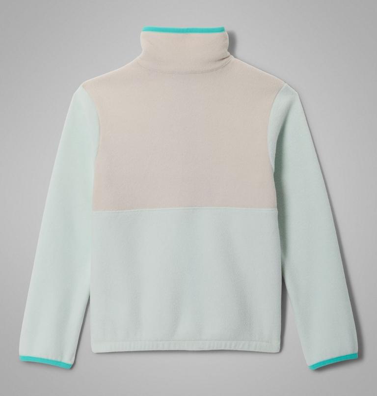 Kids' Back Bowl II Full Zip Fleece Jacket, Color: Tea Light, Dark Stone, Dolphin, image 2