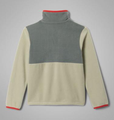 Kids' Back Bowl II Full Zip Fleece Jacket, Color: Safari, Sedona Sage, Super Sonic, image 8