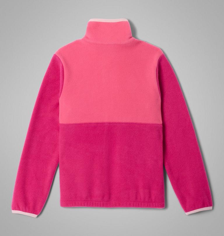 Kids' Back Bowl II Full Zip Fleece Jacket, Color: Guava Pink, Nico, Satin Pink, image 2