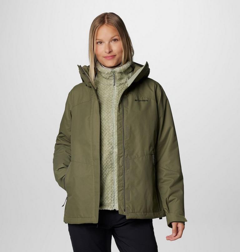 Women's Bugaboo III Fleece Interchange Jacket, Color: Stone Green, image 8