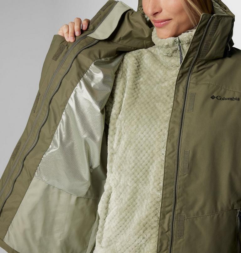 Women's Bugaboo III Fleece Interchange Jacket, Color: Stone Green, image 9