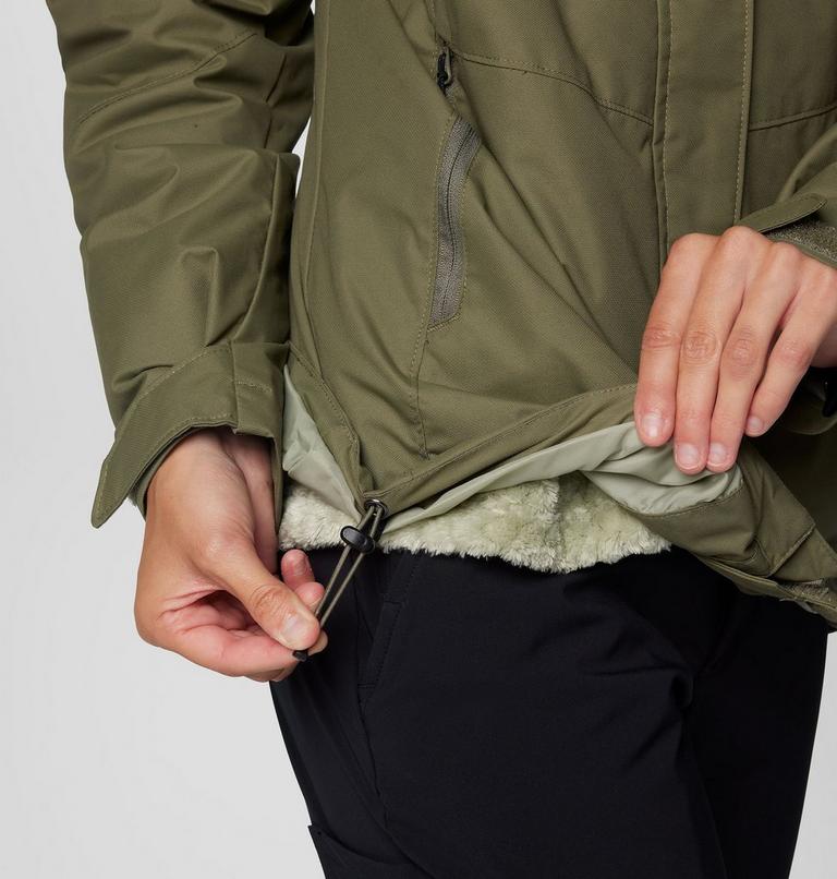 Women's Bugaboo III Fleece Interchange Jacket, Color: Stone Green, image 11