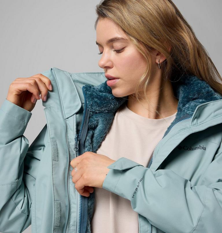 Women's Bugaboo III 3-in-1 Waterproof Jacket, Color: Crushed Blue, image 6