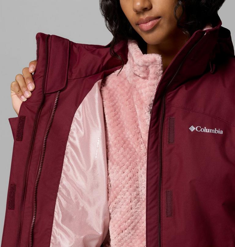 Women's Bugaboo III Fleece Interchange Jacket, Color: Rich Wine, image 7