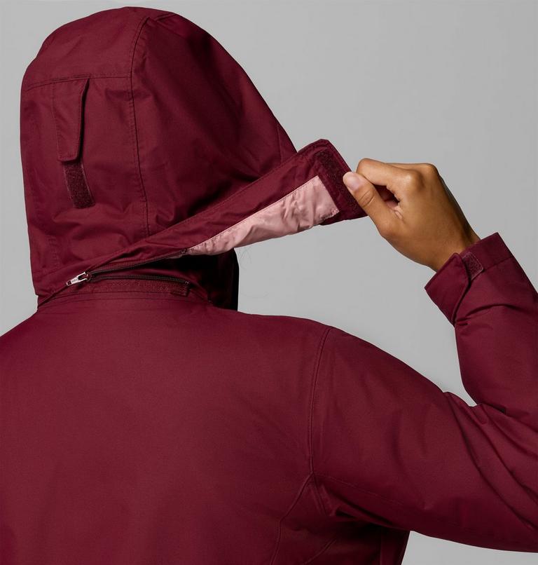 Women's Bugaboo III Fleece Interchange Jacket, Color: Rich Wine, image 11