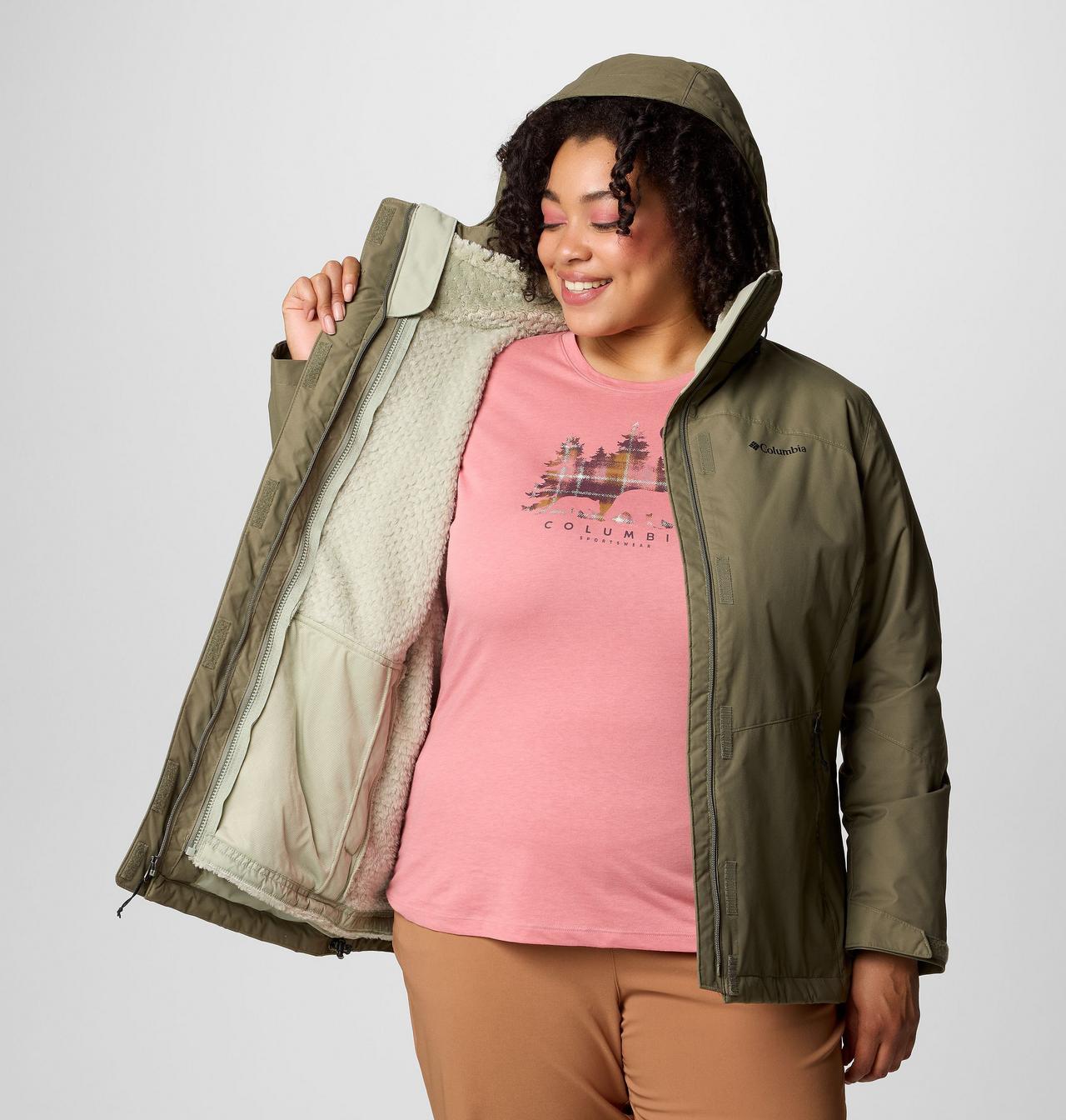 Manteau Interchange en laine polaire Bugaboo™ III pour femmes – Grandes tailles 9