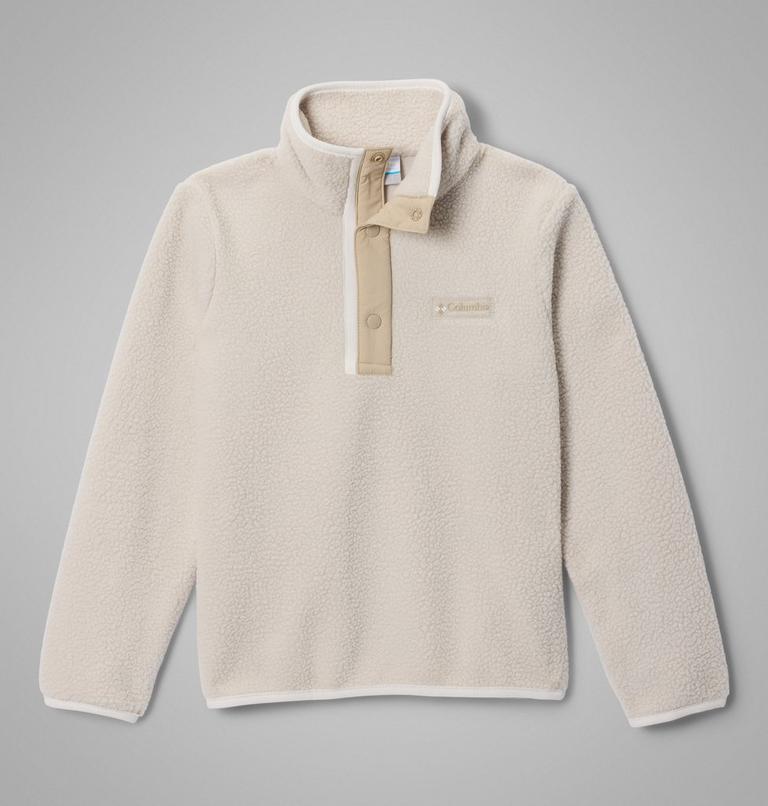 Helvetia II Sherpa Half Snap Fleece f&uuml;r Jugendliche, Color: Dark Stone, Ancient Fossil, image 1