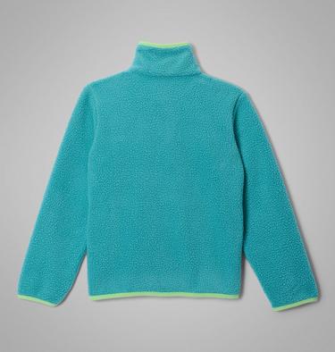 Helvetia II Sherpa Half Snap Fleece f&uuml;r Jugendliche, Color: Teal, Black, image 8