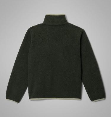 Helvetia II Sherpa Half Snap Fleece f&uuml;r Jugendliche, Color: Greenscape, Stone Green, image 10