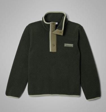 Helvetia II Sherpa Half Snap Fleece f&uuml;r Jugendliche, Color: Greenscape, Stone Green, image 9