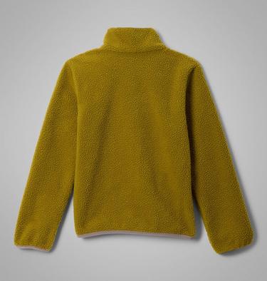 Helvetia II Half Snap Fleece, Color: Mossy Green, Flint Grey, image 6